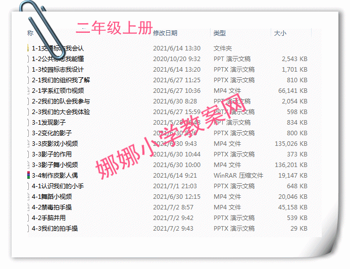 苏少版小学二年级上册综合实践活动课件PPT