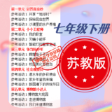 2025新苏少版七年级下册综合实践活动教案